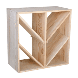 Wine Rack with Diagonal Compartments
