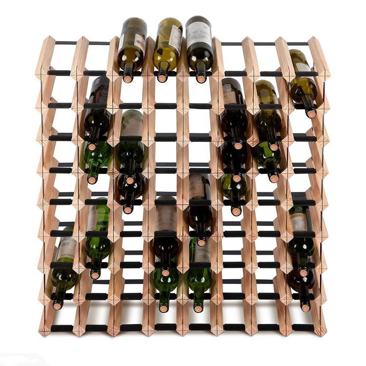 72 Bottles Timber Wine Rack - Image 2