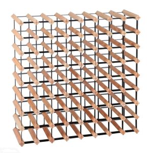 72 Bottles Timber Wine Rack
