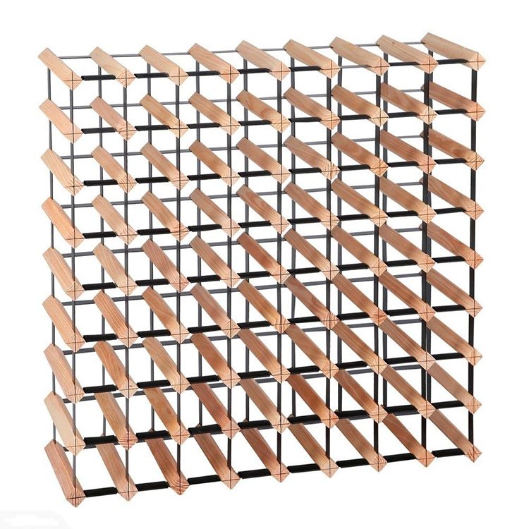 72 Bottles Timber Wine Rack