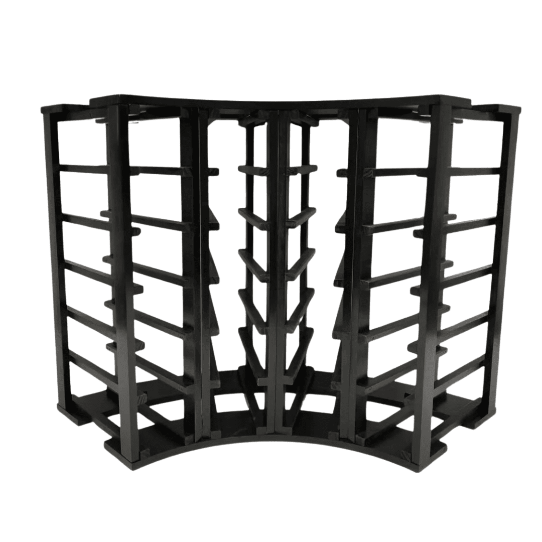 24 Bottle Curved Corner Wine Cube - Image 3