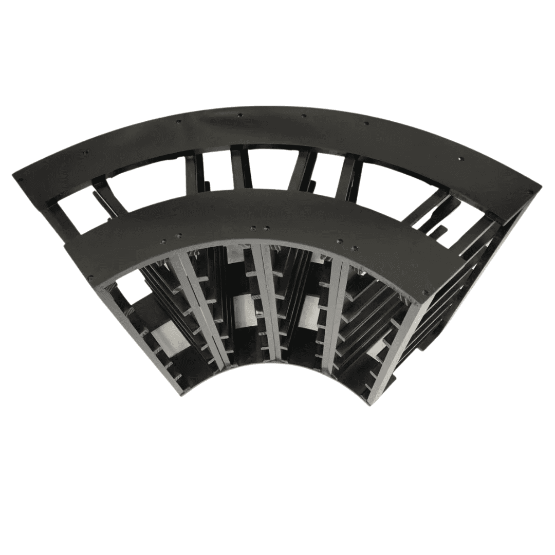 24 Bottle Curved Corner Wine Cube - Image 4