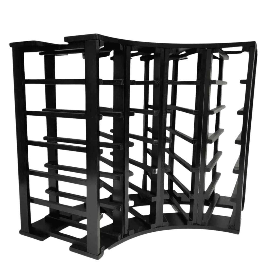 24 Bottle Curved Corner Wine Cube - Image 5