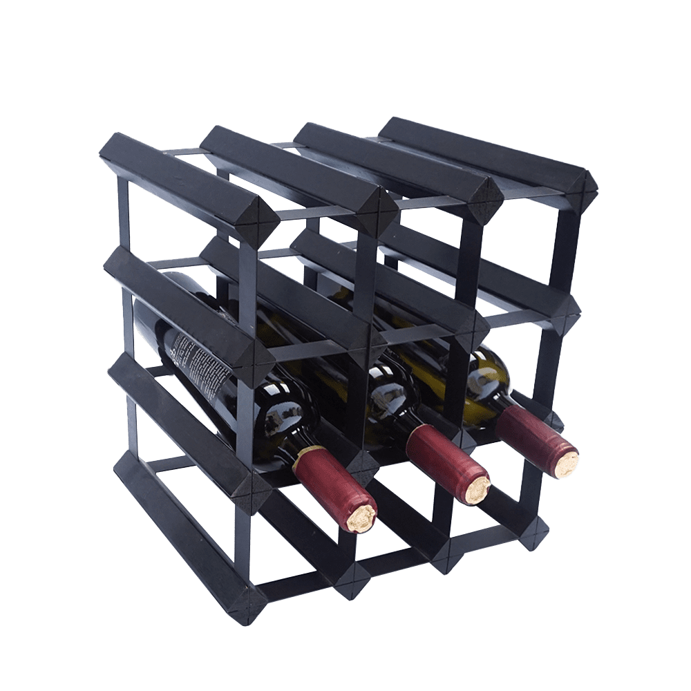 12 Bottles Timber Wine Rack - Image 6