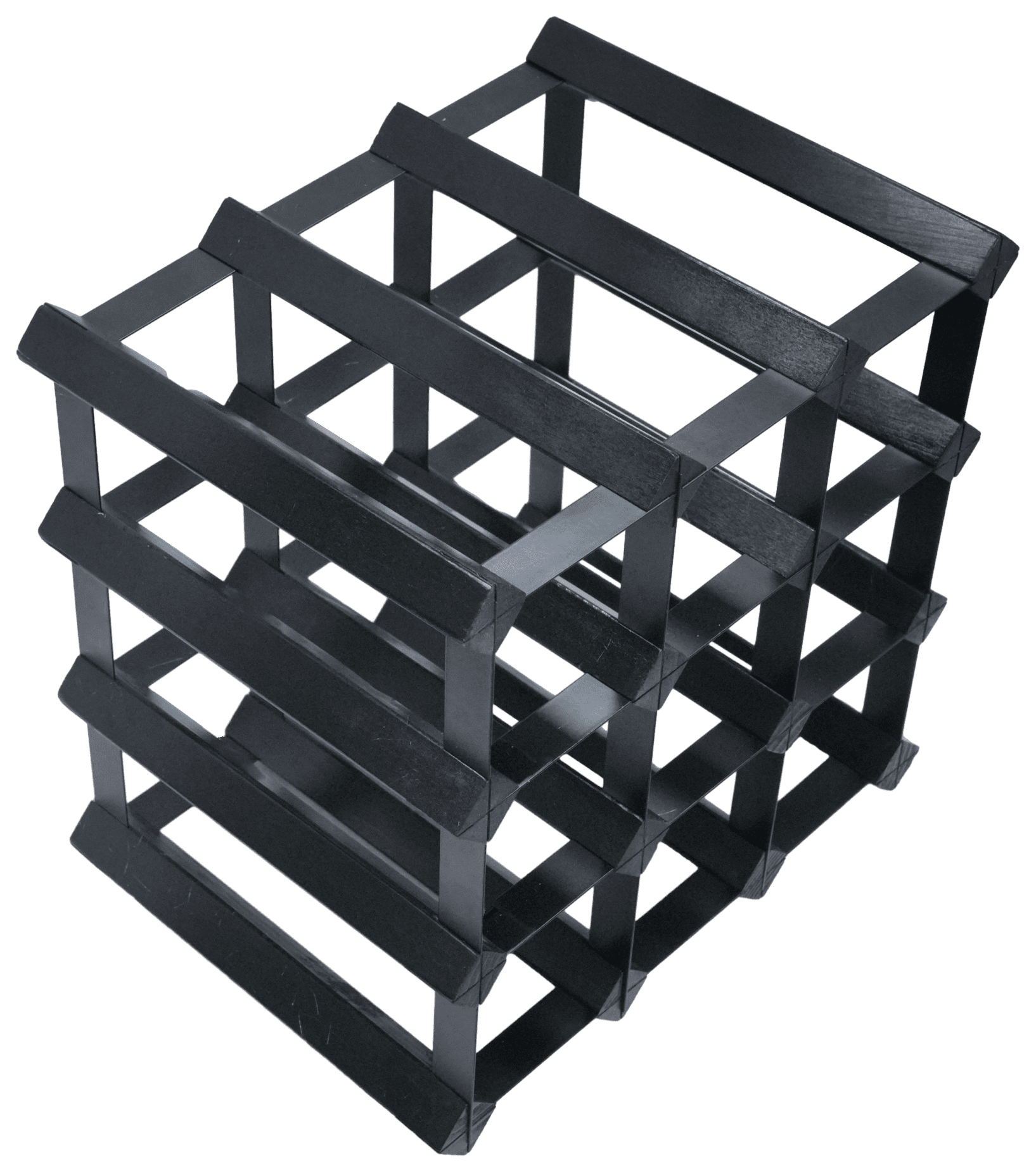 12 Bottles Timber Wine Rack - Image 7