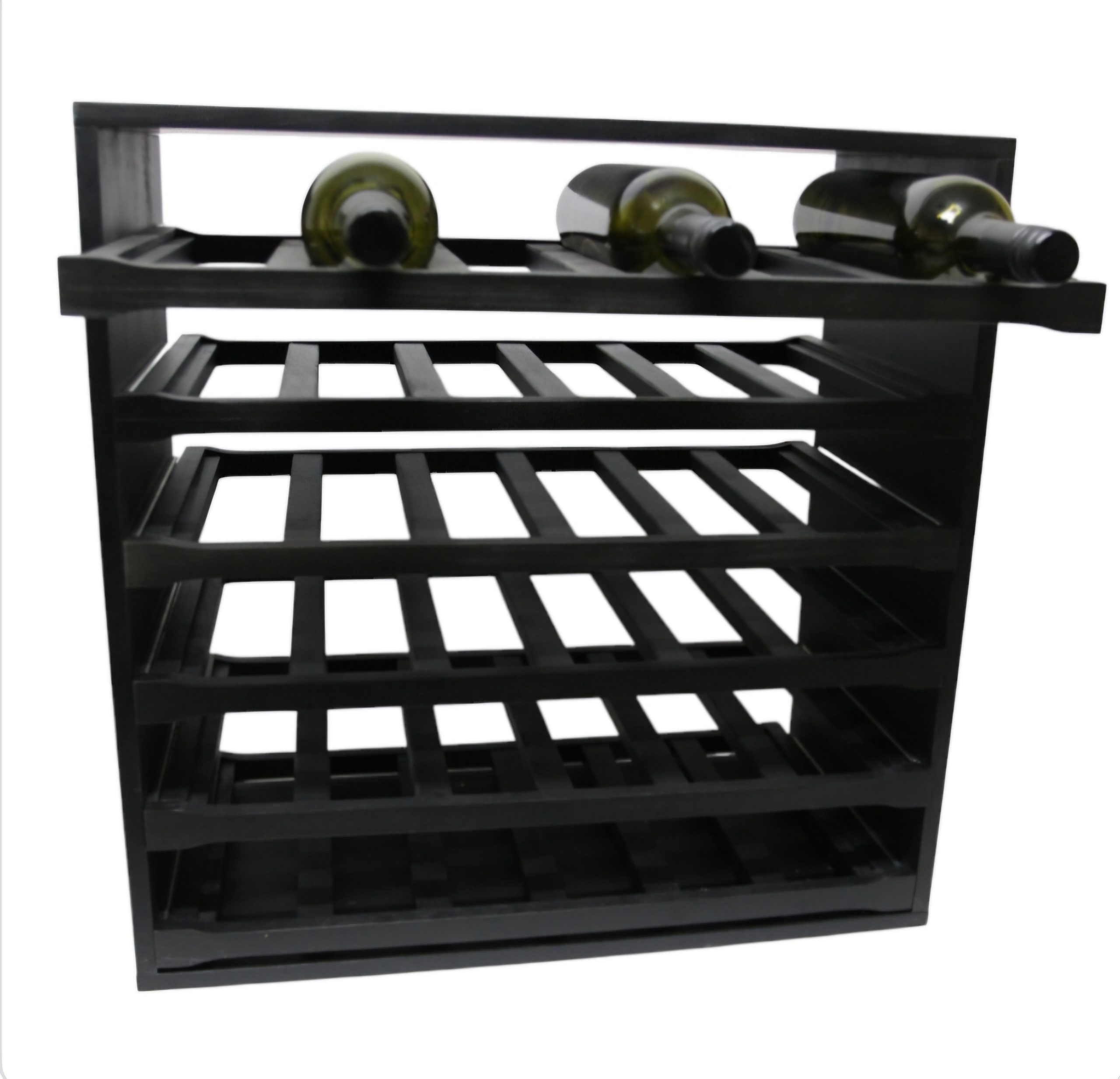 36-Bottle Sliding Shelves Wine Cube - Image 7