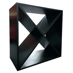 40 Bottle X Module Wine Cube Black