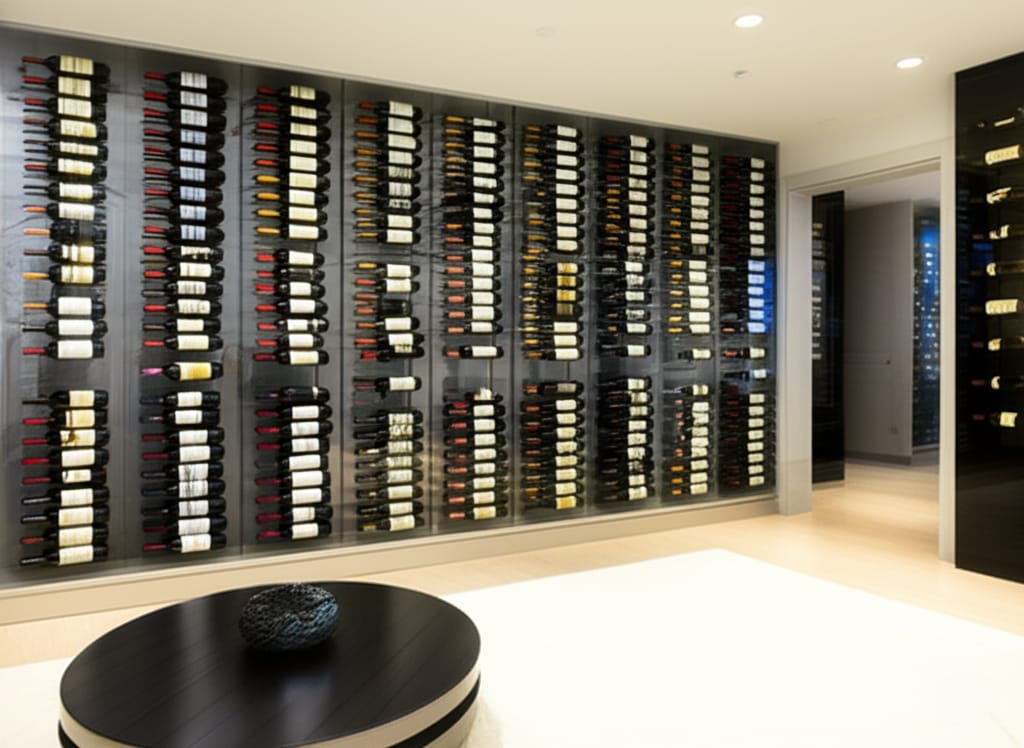 Customise Wall Wine Rack