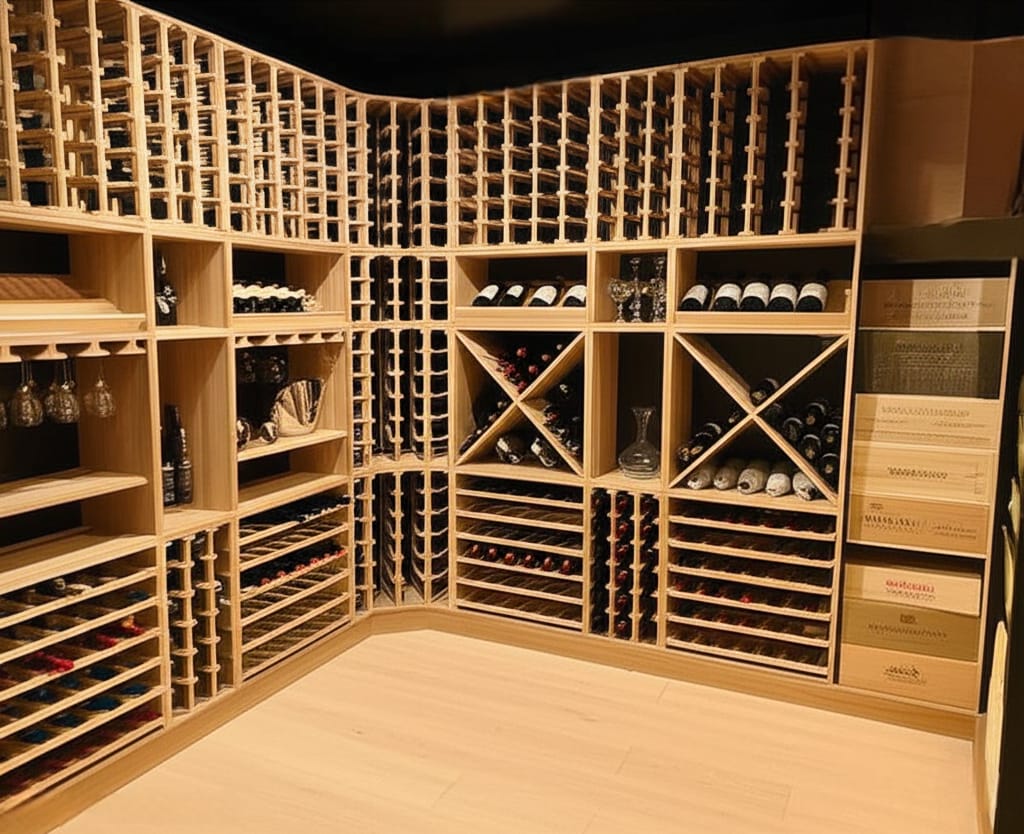 Custom Wine Cellar Racks