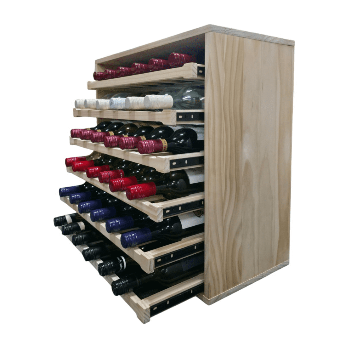 36-Bottle Sliding Shelves Wine Cube - Image 4